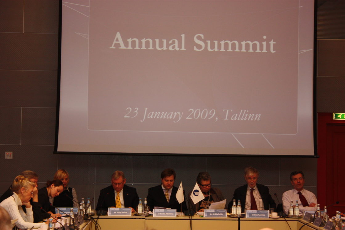 Balti assamblee ja Põhjamaade Nõukogu tippkohtumine.